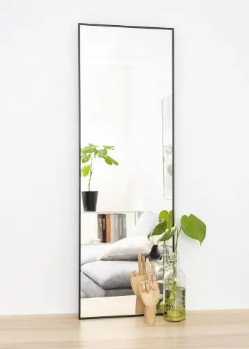 Oglindă Narrow Negru 41x121 cm Ofertă de sezon