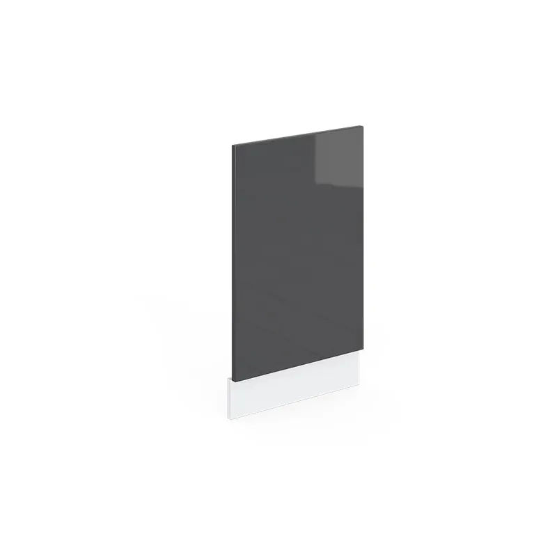 Panoul frontal R-Line Antracit lucios ridicat 45 cm fara blat Vicco Mai ieftin