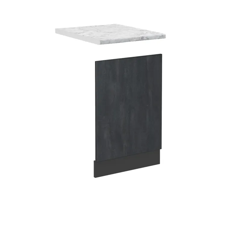Bestseller Panoul frontal R-Line Beton negru 45 cm marmură AP Vicco
