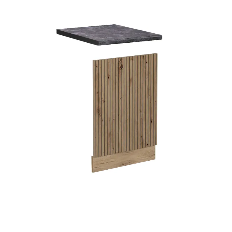 Ofertă Panoul frontal R-Line Stejar artizanal 45 cm , AP Antracit Vicco