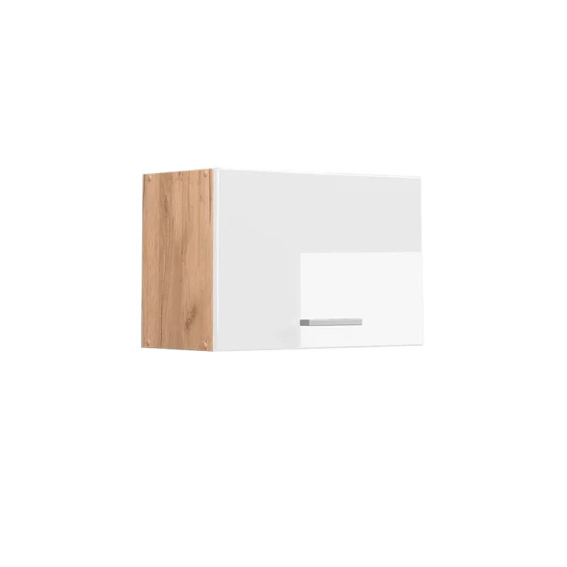 Dulap de perete R-Line Alb lucios ridicat 60 cm Plat Vicco Noutate