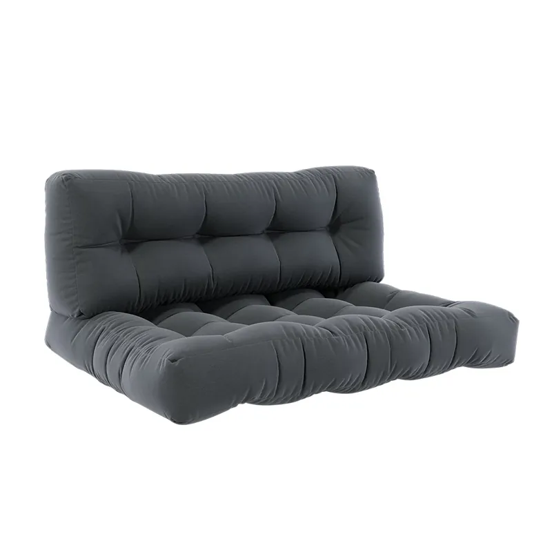 Set de perne din palet Flocken antracit 120x80 cm 2 părți Vicco Reducere extra