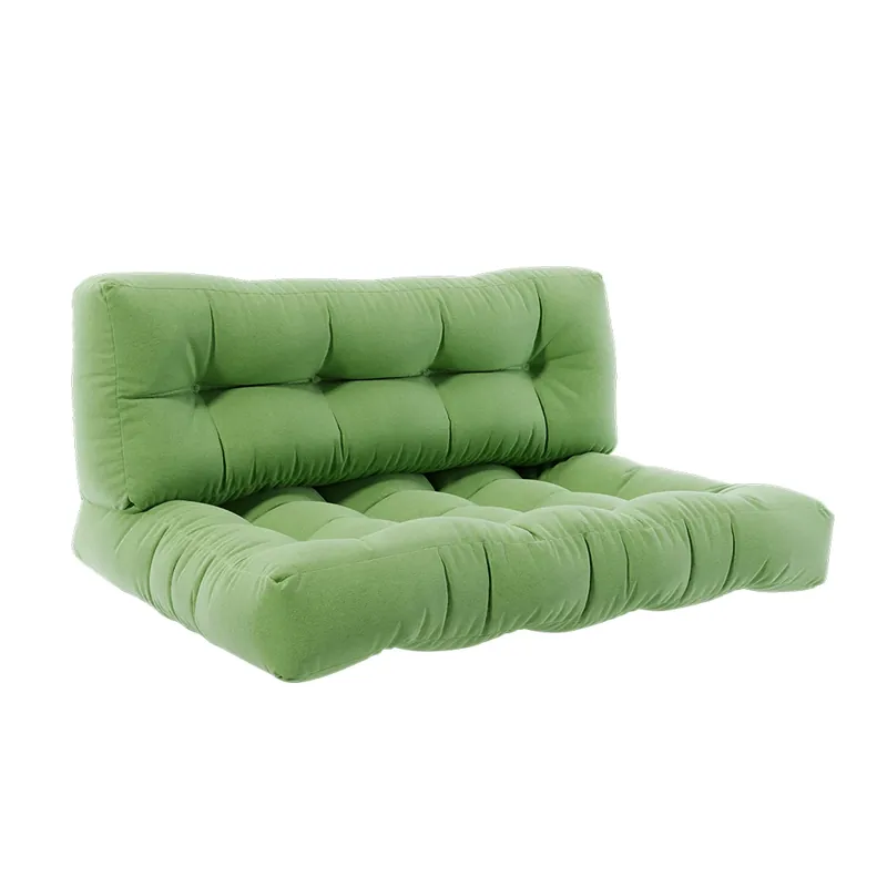 Set de perne din palet Flocken Verde 120x80 cm 2 părți Vicco Reducere