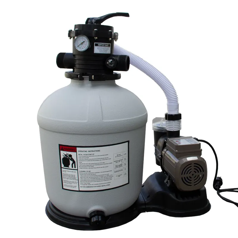 Bestseller Sistem de filtrare cu nisip Gri 13.200 litri/oră Ok traiesc