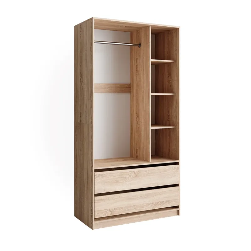 Reduceri Dulap Elmo Sonoma 100x200 cm cu 2 sertare Vicco