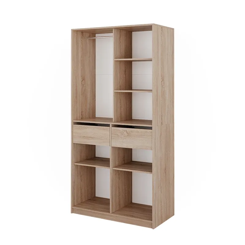 Mai ieftin Dulap Elmo Sonoma 100x200 cm cu 2 sertare Vicco