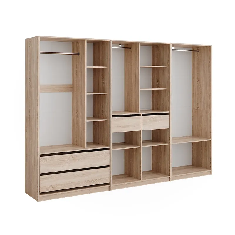 Preț redus Dulap Elmo Sonoma 280x200 cm Set de 3 Vicco