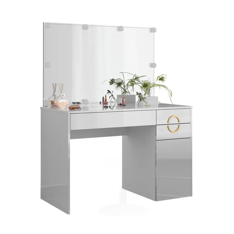 Masă de toaletă Adela Alb 115 cm cu iluminare LED Vicco Cel mai vândut