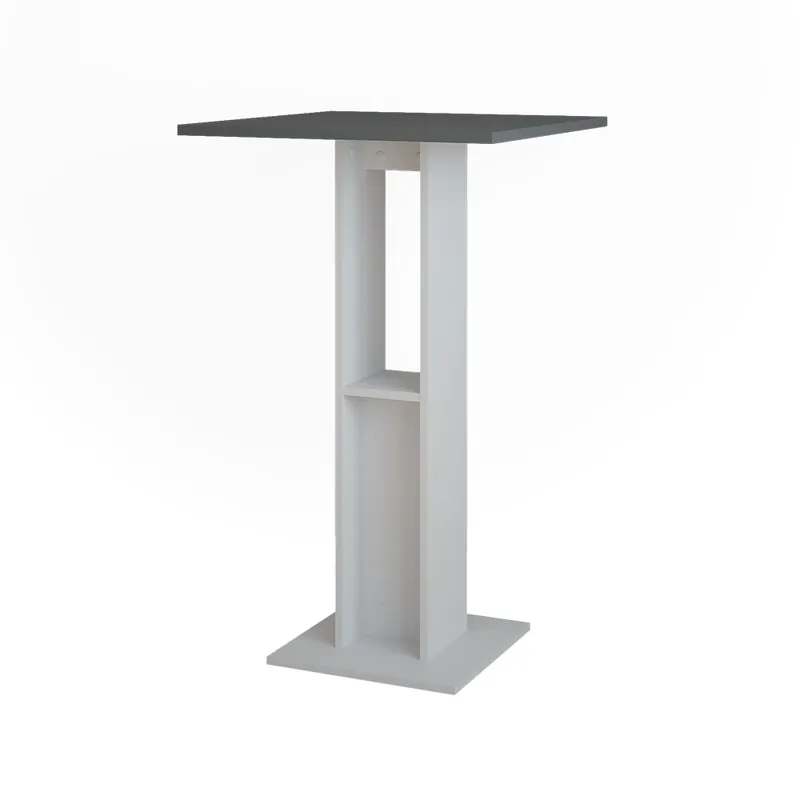 Comandă acum Masă de bar Repose Alb/antracit 65 x 65 cm Vicco