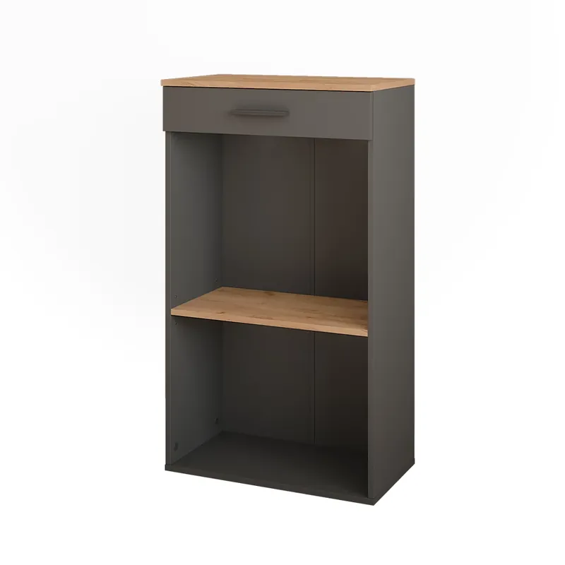Calitate înaltă Raft pentru vin Repose Stejar Goldkraft/antracit 60x106 cm Vicco
