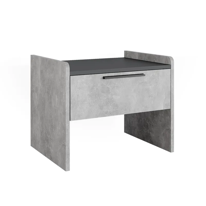 Bancă pentru sufragerie Roman beton 53.5 x 41.1 cm cu 1 sertar Vicco Cel mai bun preț