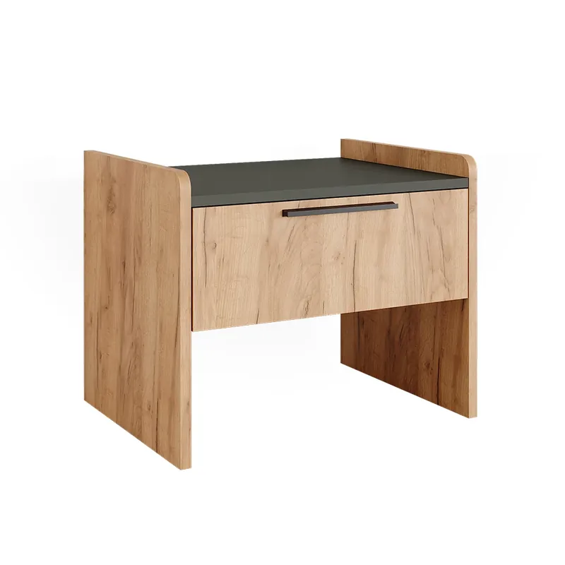 Bancă pentru sufragerie Roman stejar de nisip 53.5 x 41.1 cm cu 1 sertar Vicco Noutate