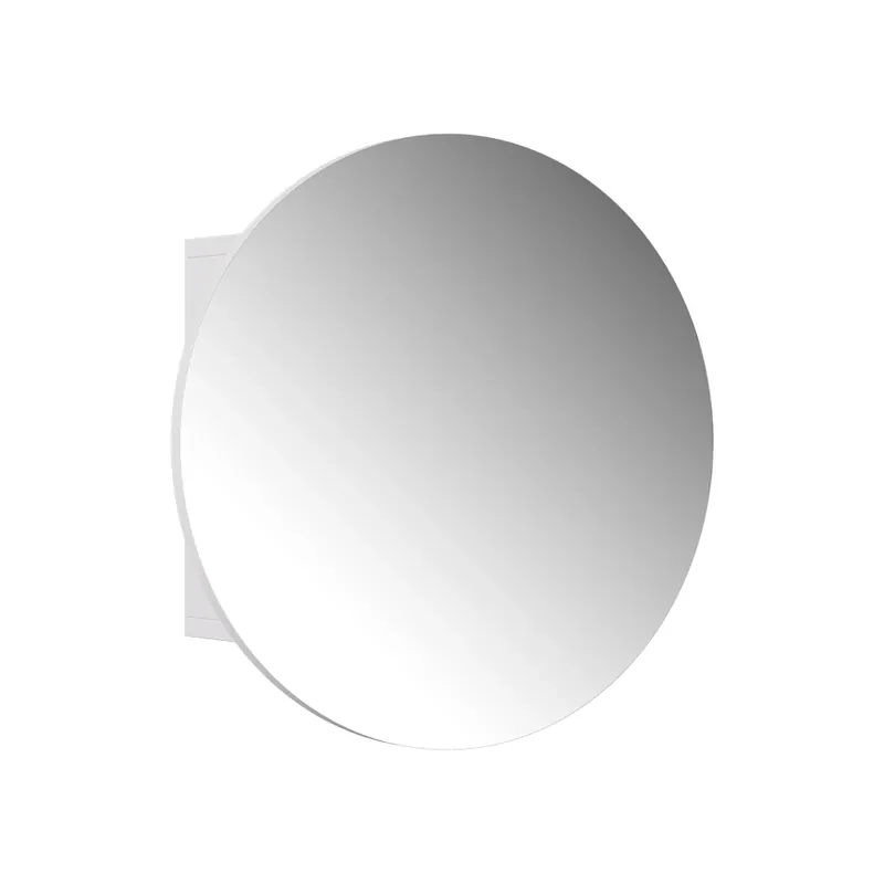 Livrare rapidă Dulap cu oglindă de baie Loki Alb 50x50 cm cu 2 compartimente Vicco