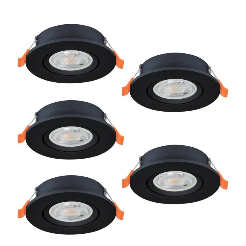 Preț redus Set spot încastrat BARRANCO LED 5X4.5W IP20 902266