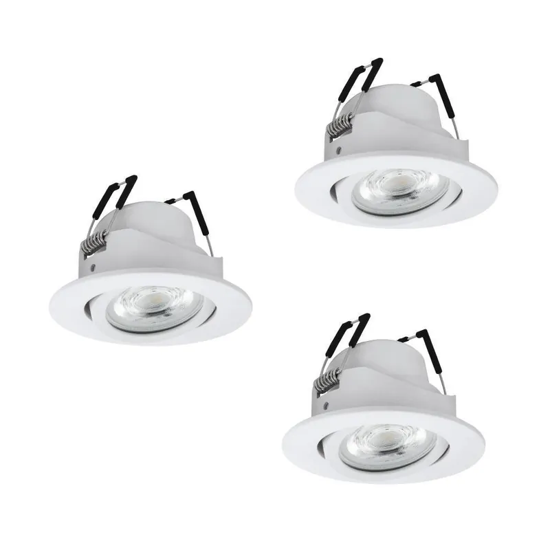 Set spot încastrat SALICETO-Z LED 3X4.9W IP20 902286 Preferatul clienților