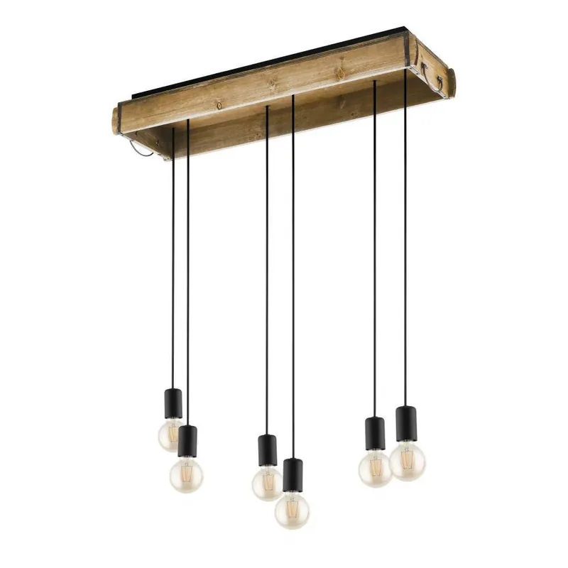 Lustră WOOTTON 6XE27 IP20 43592 Doar azi