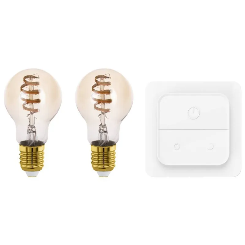 Set 2 becuri LED E27 A60 2X4.9W 110315 Ofertă limitată