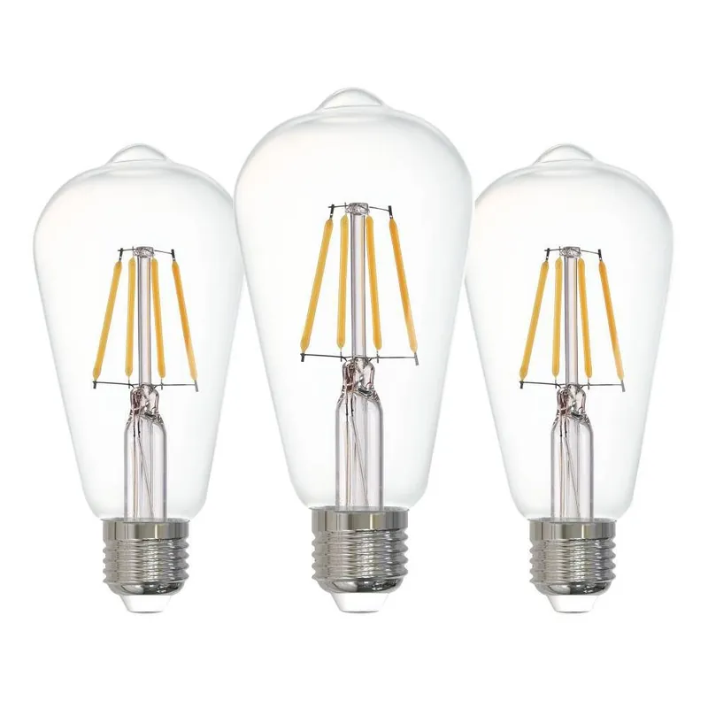 Premium Set 3 becuri LED E27 ST64 3X4W 4000K 11347