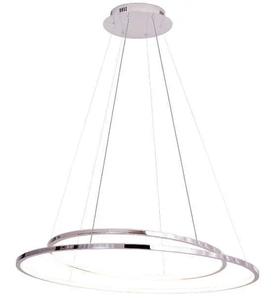 Discount Lampă suspendată LED Max Light Queen II crom dimabilă 60 cm P0375D
