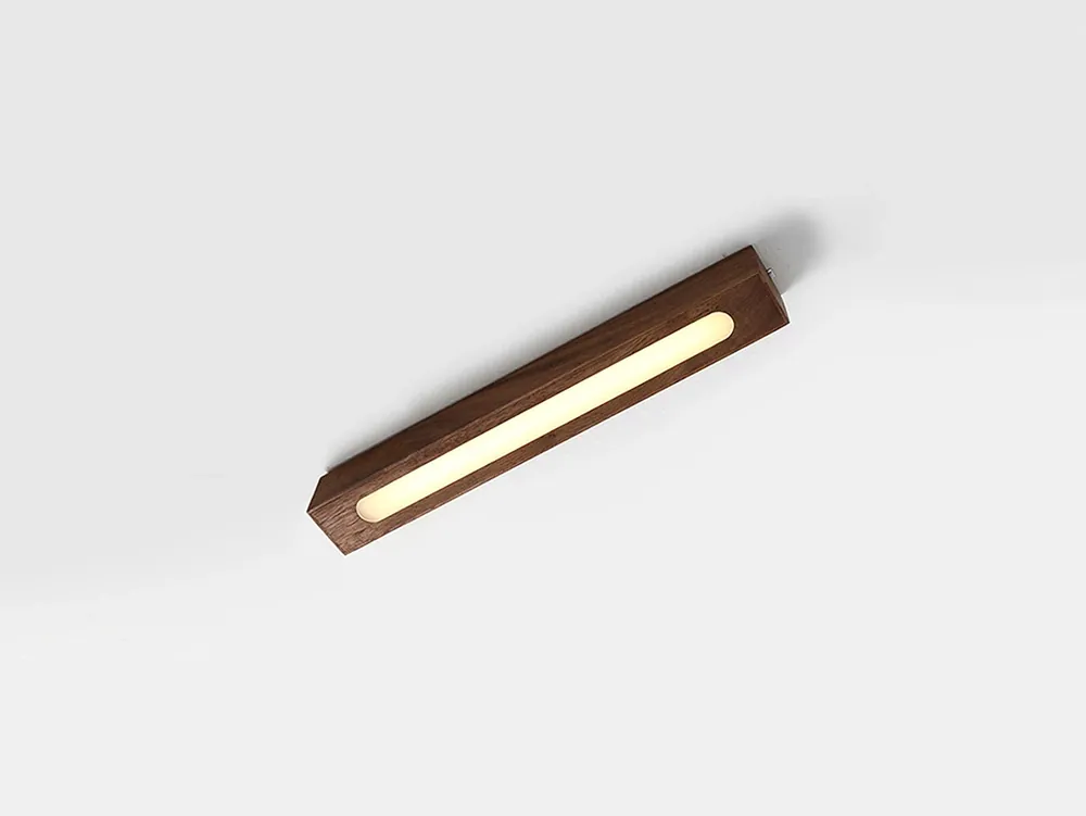 Ofertă exclusivă LINE PLUS S WOOD LOW lampă de tavan - nuc