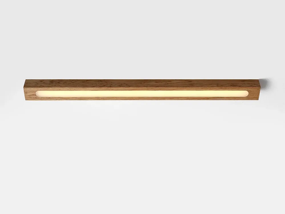 LINE PLUS L WOOD LOW lampă de tavan - stejar Preț mic