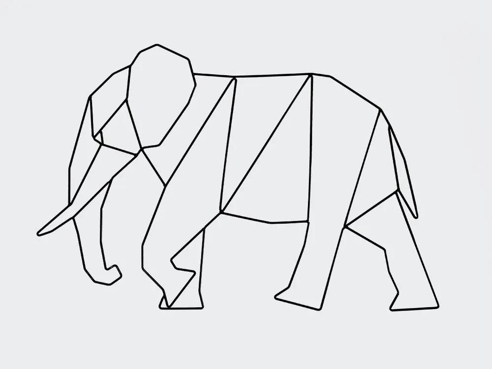 Wallart ELEPHANT Ofertă specială