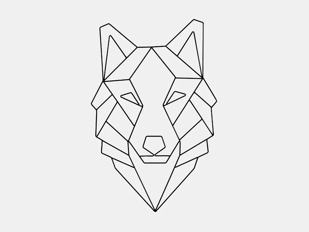 Wallart WOLF Disponibil imediat