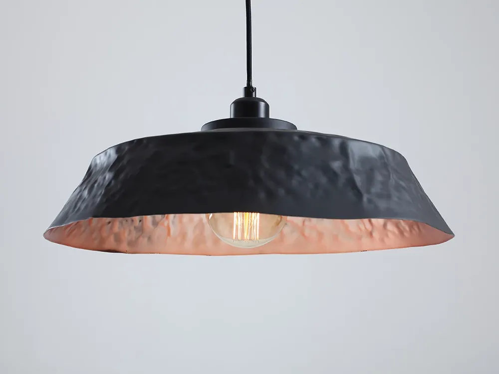 Discount Lampa suspendată ADOR FLAT - negru de cupru