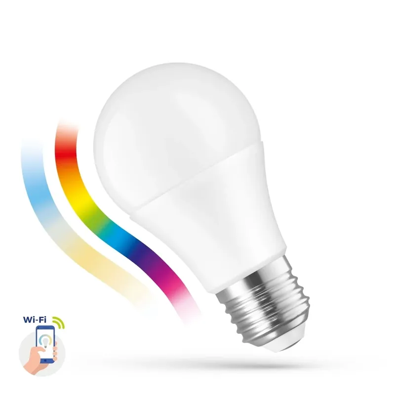 Led Gls 9w E-27 230v Rgbw + Cct + Dim Spectrum Wi-Fi inteligent Chilipir