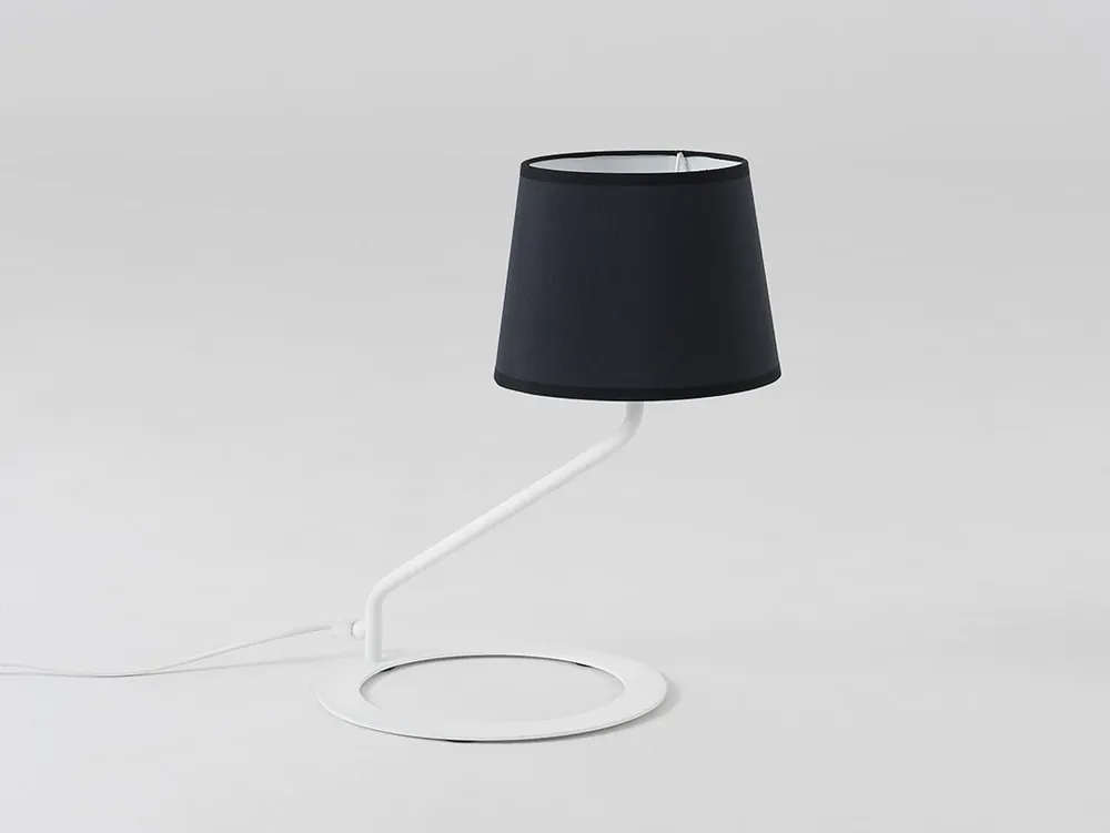 Lampa de masă SHADE TABLE - nuanță albă, neagră Ofertă