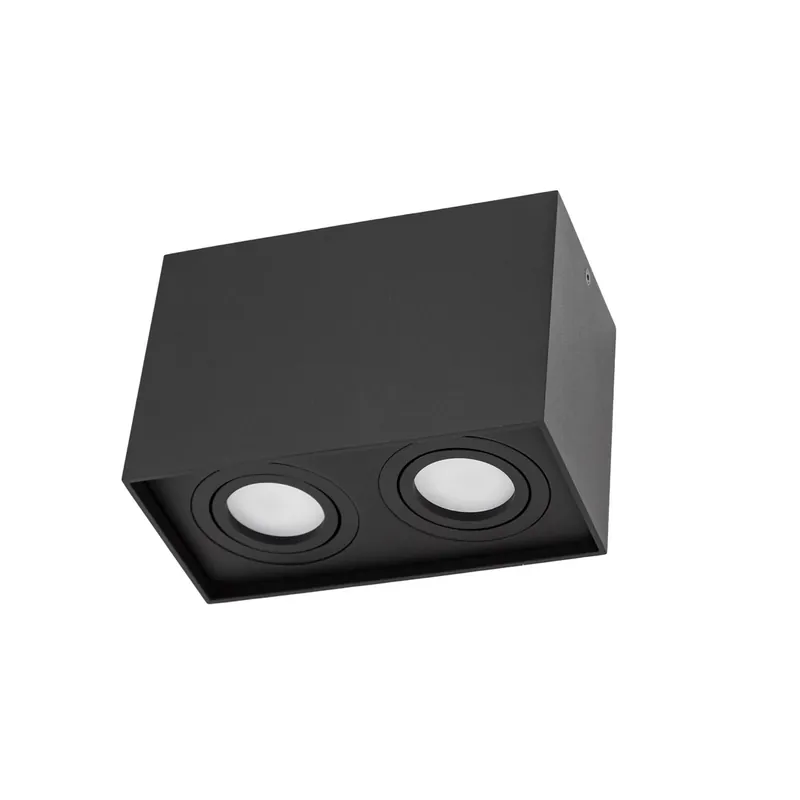 Cumpără online Chloe Duo 2xgu10 Ip20 Rectangular Black Eyelet Reglabil