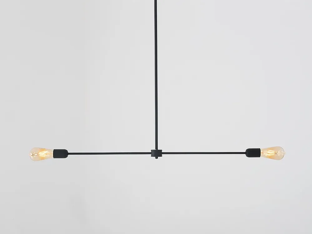 Lampa suspendată TRISO 2 - negru Ultima șansă