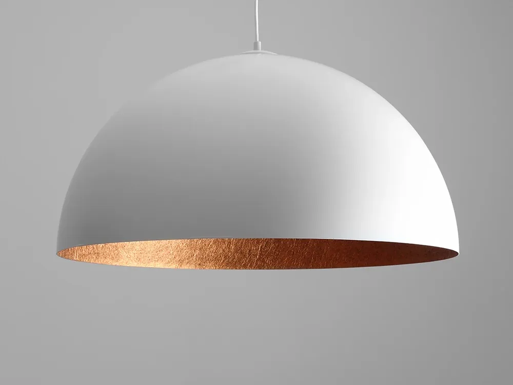 Preț mic Lampa suspendată Lord 70 - alb-cupru