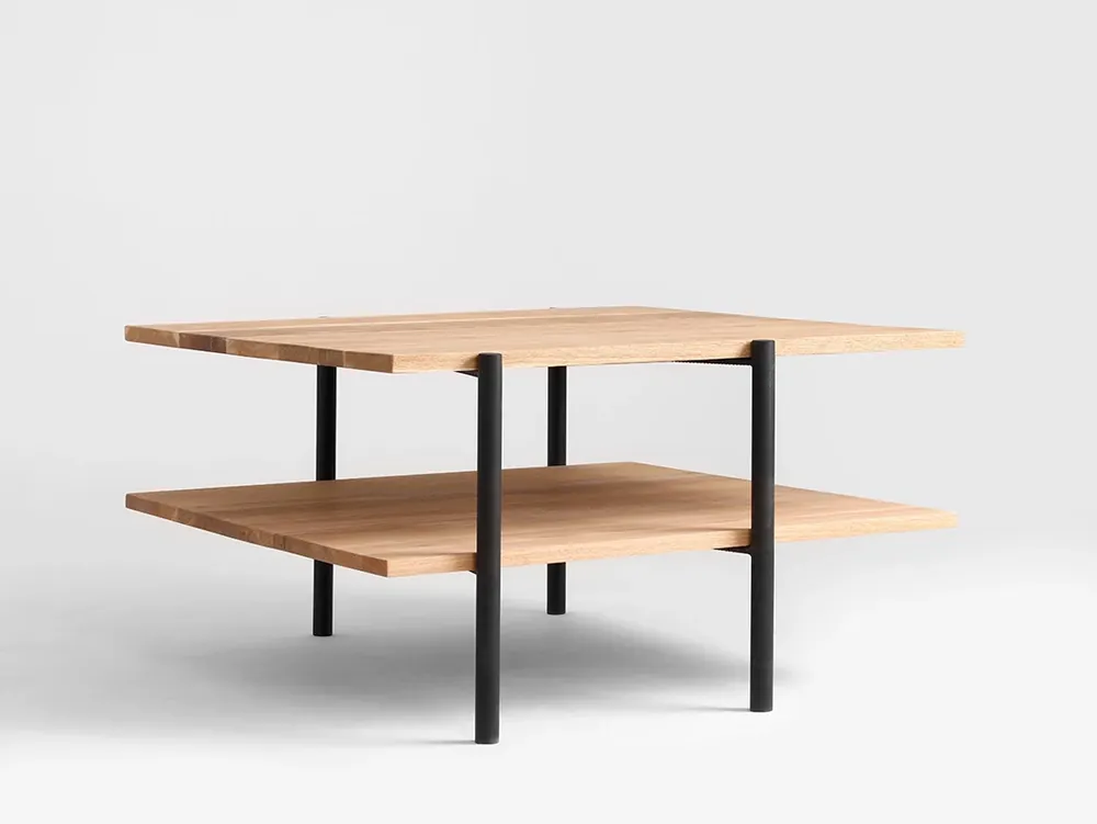 Masă de cafea RAVE SOLID WOOD 100x100 Calitate înaltă