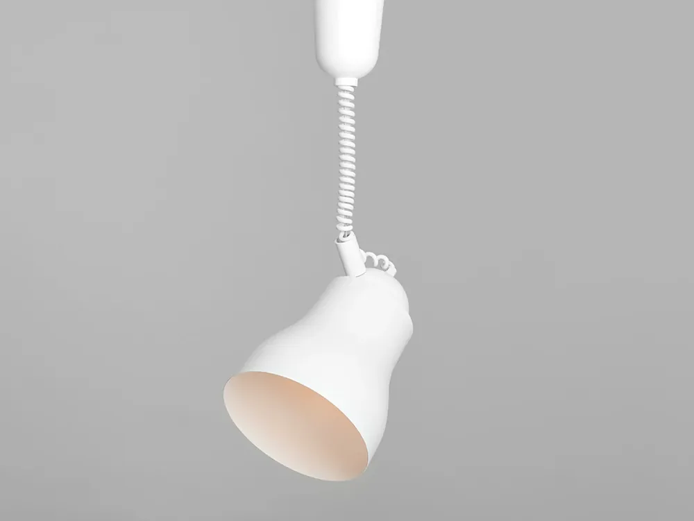 Lampa suspendată GLOBO - alb Discount