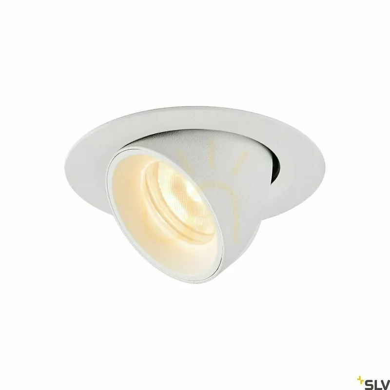 Spot încastrat SLV NUMINOS GIMBLE XS alb 7W 2700K 670lm 1005829 Doar azi