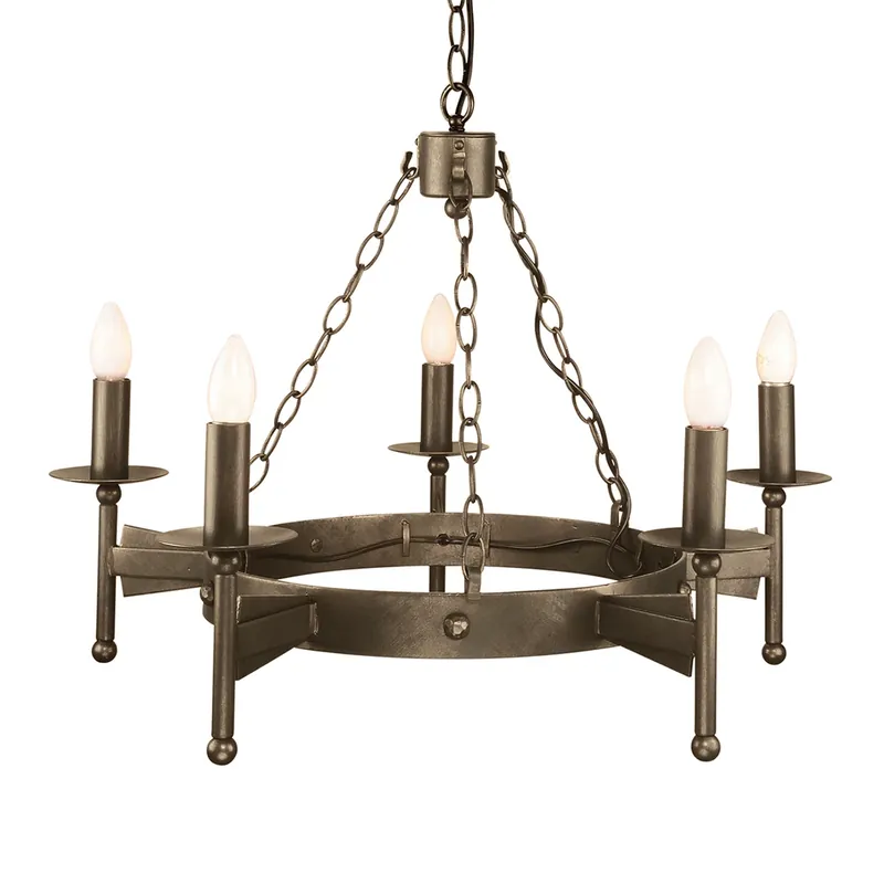 Popular Cromwell 5 Lumini candelabru Elstead