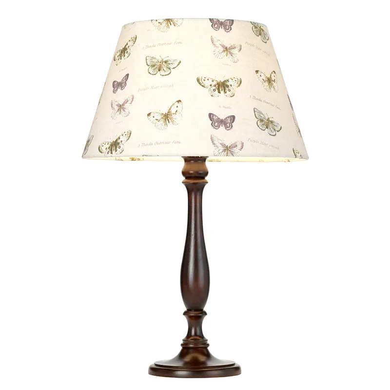 Lampă de masă Painswick Walnut 1 Light Table Lamp - Large Elstead Vezi acum