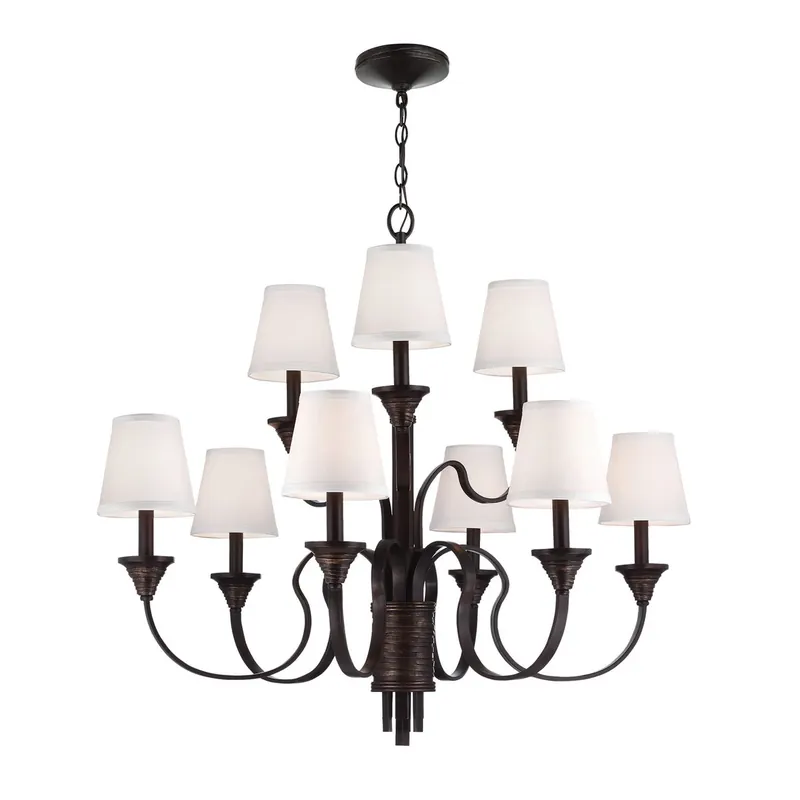 Feiss Arbor Creek 9Lt candelabru Elstead Reducere de preț