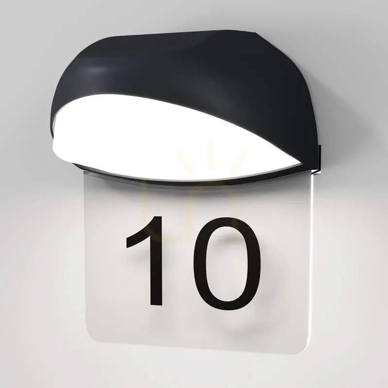Calitate înaltă Lampă de perete pentru exterior GLOSS O447WL-L7GF3K IP65 Maytoni