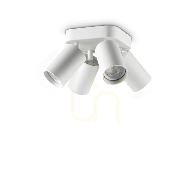 Cumpărături sigure Plafond spot Ideallux DYNAMITE alb 4xGU10 metal/aluminiu Ø13,5 cm 367439
Ofertă Limitată