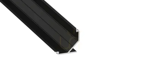 LUMINI profil tip AGO negru anodizat 3 m Bestseller