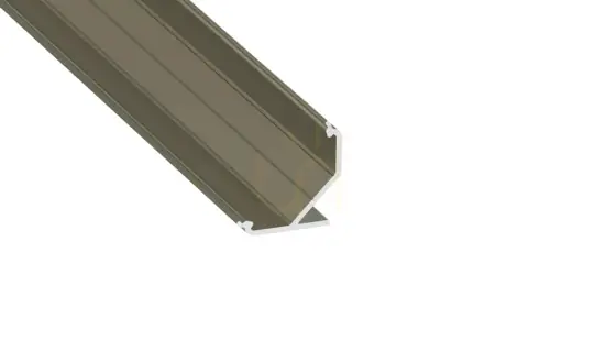 LUMINI profil tip AGO inox anodizat 1 m Promoție