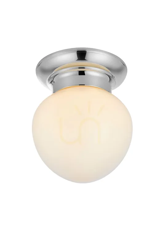 Plafond baie Markslojd Ronda 1L crom alb IP44 109029 Comandă acum