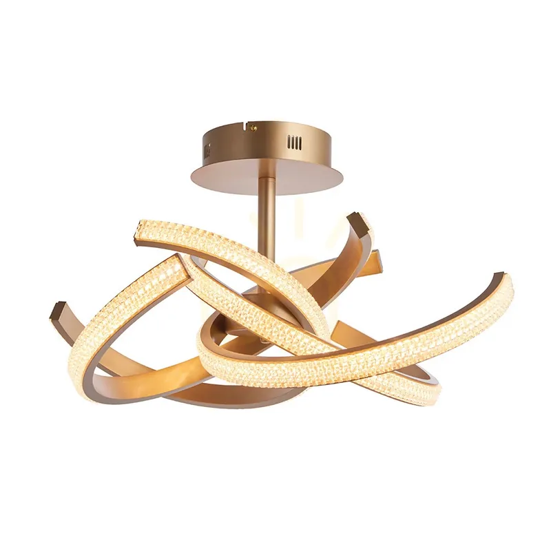 Preț redus Lampă de plafon Lorenzo Gold Endon