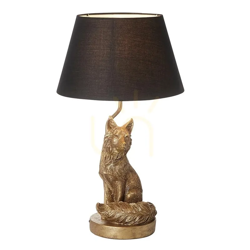 Reducere Lampă de masă Fox negru Endon