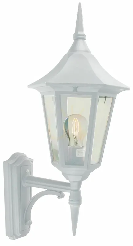 Cel mai bun preț MODENA NORLYS 350WH Alb E27 Lampă de perete pentru exterior Norlys.