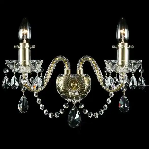Aplica de perete 2 brate cristal Bohemia N21 009/02/1 Disponibil imediat