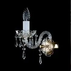 Aplica de perete cristal Bohemia MIRKA I. drops WL CE Reducere