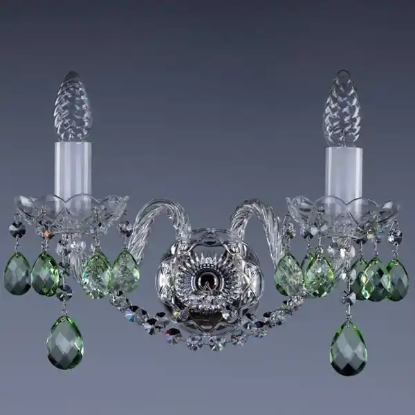 Ofertă Aplica de perete cristal Bohemia MIRKA II.va